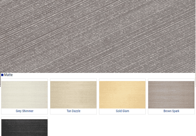 Olympia Palacio Matte Porcelain Tile Color: Grey Shimmer, Tan Dazzle, Gold Glam, Brown Spark, Black Velvet Size: 12x24, Olympia Tile