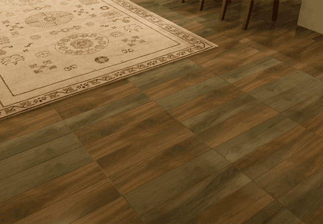 Olympia Timber Matte Wood Look Glazed Porcelain Tile Color: Cherry, Chestnut Dark Brown, Grey, Oak Size: 6 X 24, Olympia Tile