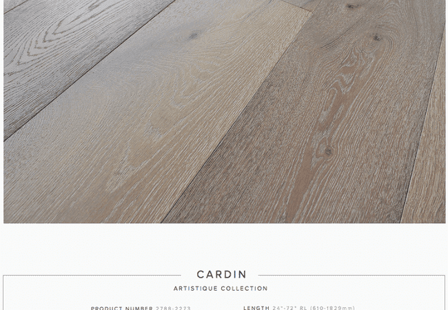 Pravada Artistique European Oak Engineered Cardin, Pravada Floors