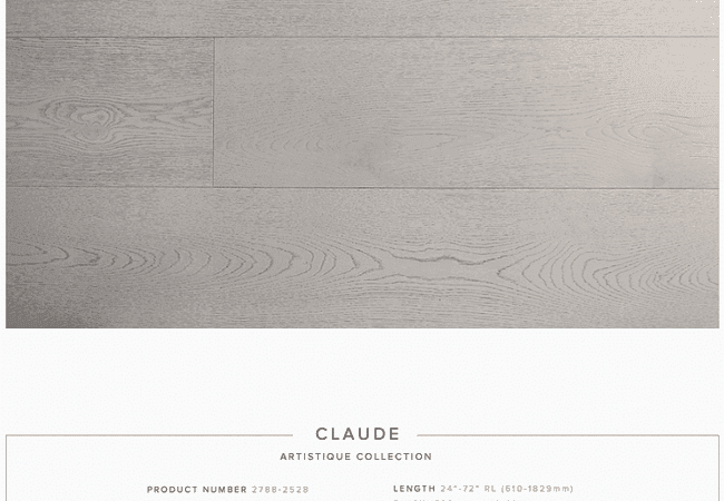Pravada Artistique European Oak Engineered Claude, Pravada Floors