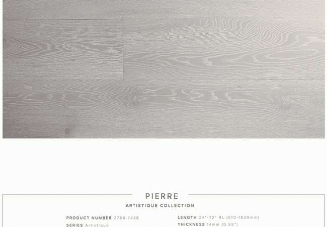 Pravada Artistique European Oak Engineered Pierre, Pravada Floors