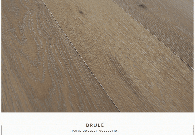 Pravada Haute Couleur European White Oak Engineered Brule, Pravada Floors