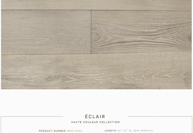 Pravada Haute Couleur European White Oak Engineered Eclair, Pravada Floors