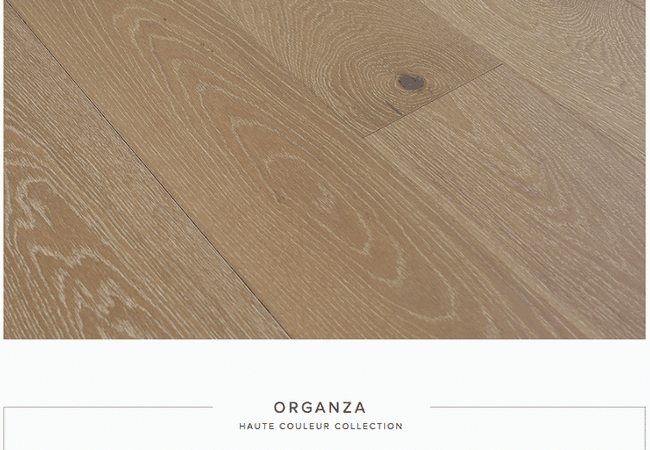 Pravada Haute Couleur European White Oak Engineered Organza, Pravada Floors