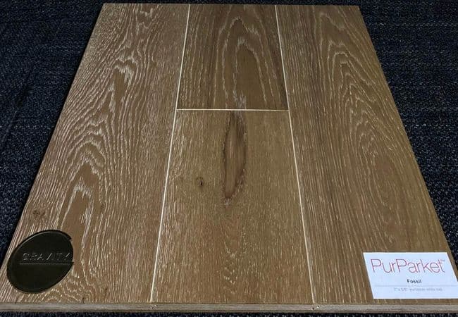 PurParket Gravity European White Oak Engineered Fossil