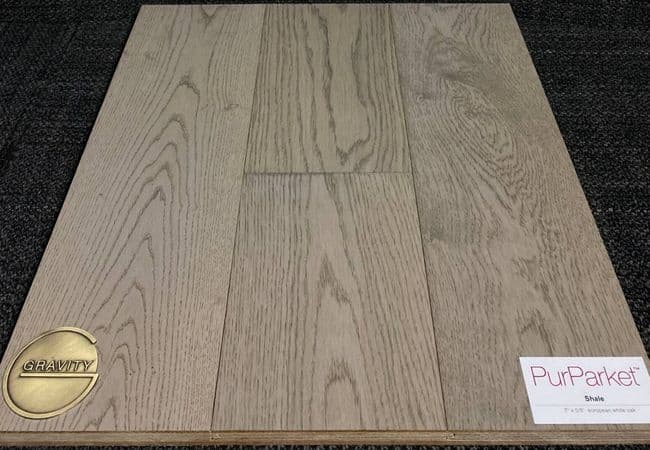 PurParket Gravity European White Oak Engineered Shale, Purparket Flooring