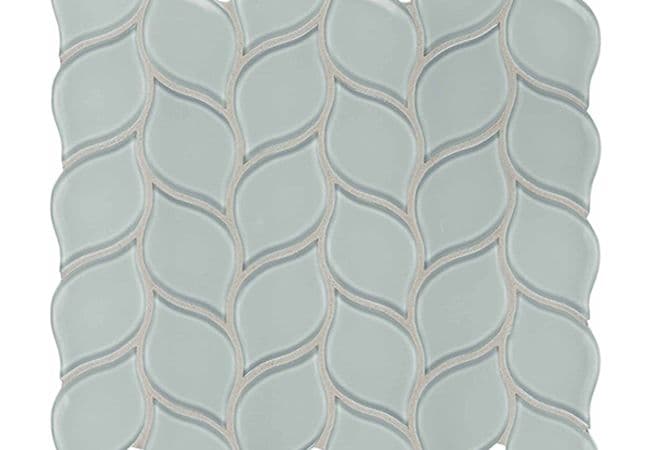 Richmond Tile Element Glass Cloud petal Mosaic, Richmond Flooring