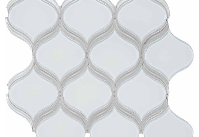 Richmond Tile Element Glass Ice arabesque Mosaic, Richmond Flooring