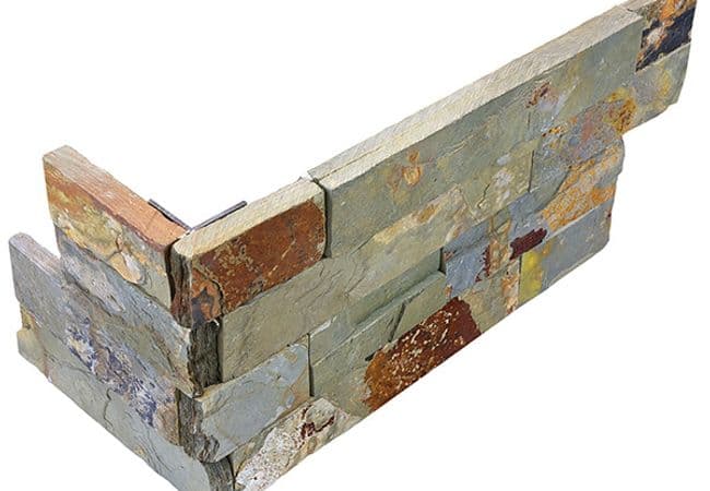 Richmond Tile Ledger Stone Sierra Assembled Corner 6"x18", Richmond Flooring
