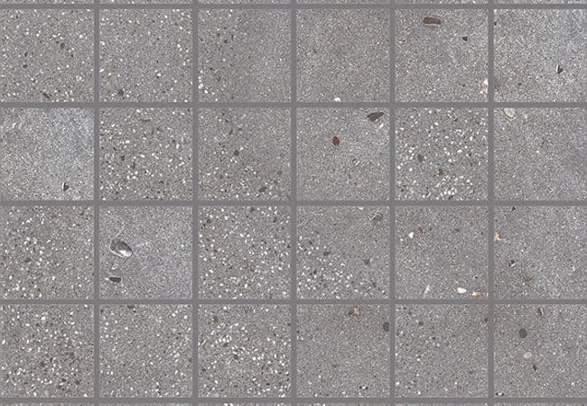 Richmond Tile Area 51 Steel 2"x2" Mosaic, Richmond Flooring