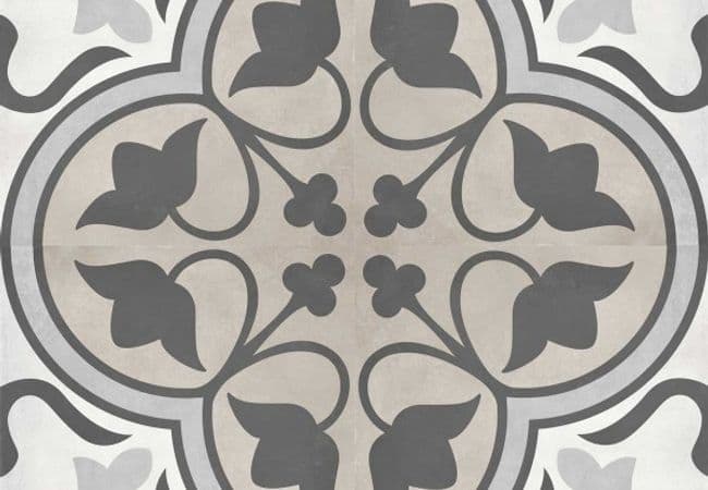 Richmond Tile Geoshapes Sand 8x8 Clover Deco, Richmond Flooring