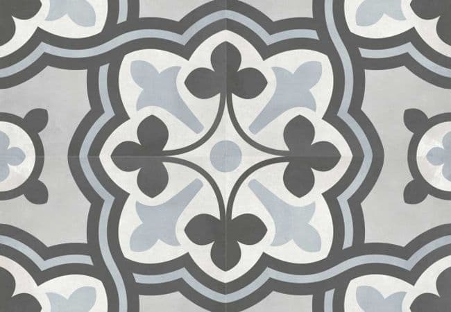 Richmond Tile Geoshapes Tide 8x8 Baroque Deco, Richmond Flooring