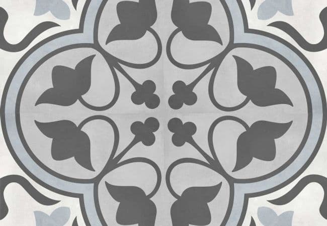 Richmond Tile Geoshapes Tide 8x8 Clover Deco, Richmond Flooring
