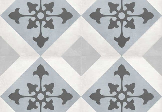 Richmond Tile Geoshapes Tide 8x8 Northstar Deco, Richmond Flooring