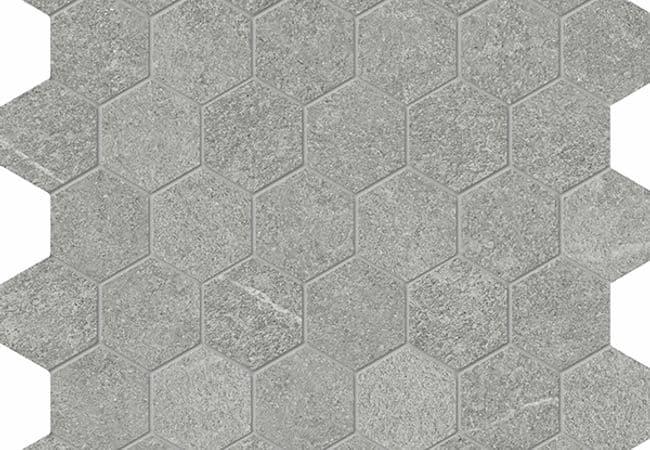 Richmond Tile Mjörk Mica 2" Hexagon Matte, Richmond Flooring