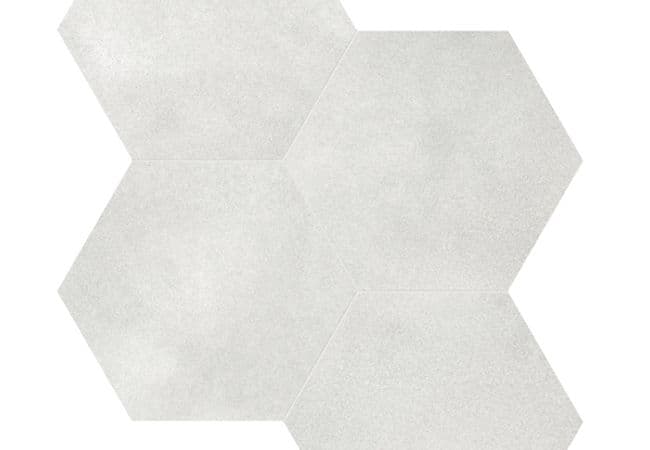 Richmond Tile Tapestri Grey Denim 8.5" Hexagon, Richmond Flooring