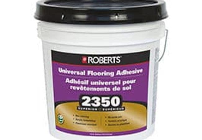 Roberts Adhesives flooring sample
