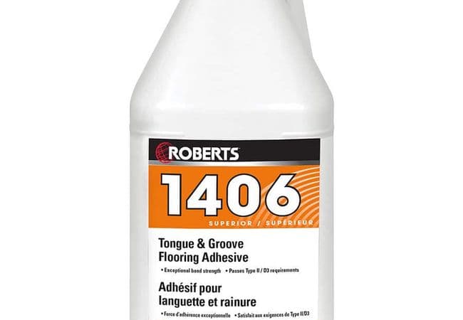 Roberts 1406rb004 Tongue & Groove Flooring Adhesive, 3.78 L, Roberts