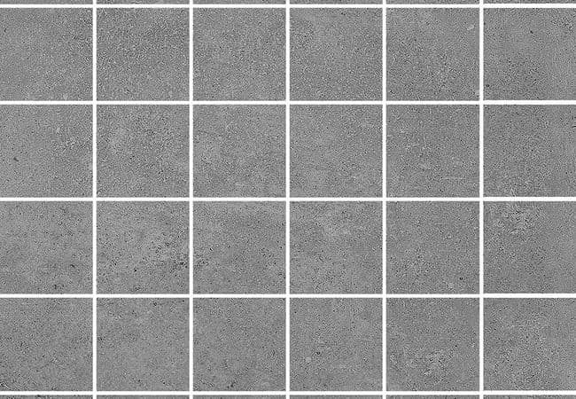 Sapphirus Stone & Tile Ark Antrasit Matt Square Porcelain Mosaic, Sapphirus Stone & Tile