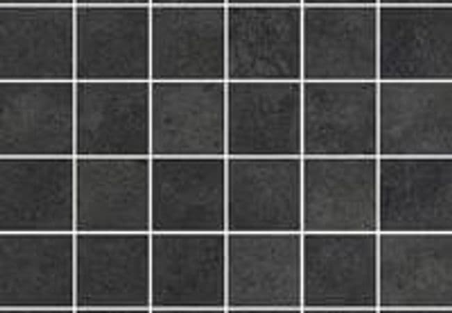 Sapphirus Stone & Tile Ark Black Matt Square Porcelain Mosaic