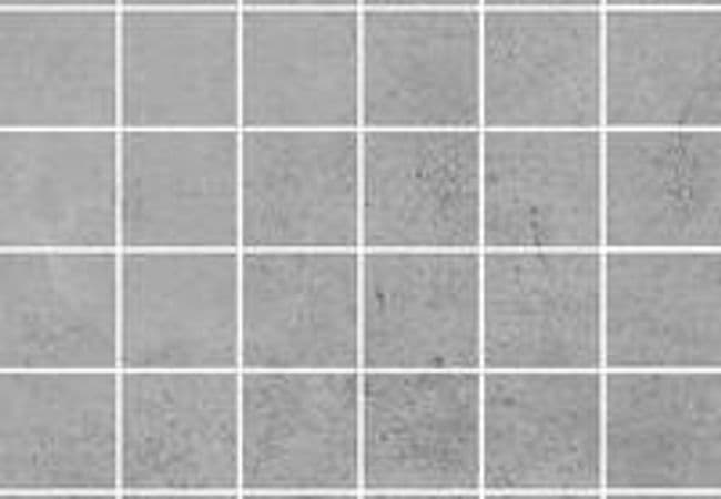 Sapphirus Stone & Tile Ark Silver Matt Square Porcelain Mosaic, Sapphirus Stone & Tile