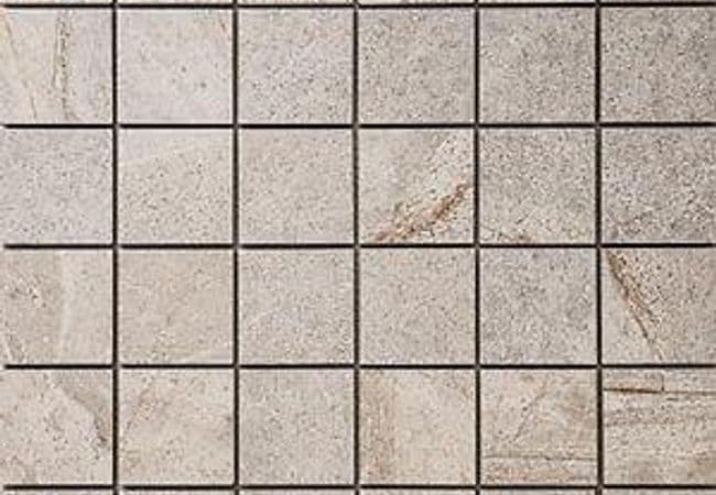 Sapphirus Stone & Tile Aspen Silver Grey Square Porcelain Mosaic, Sapphirus Stone & Tile