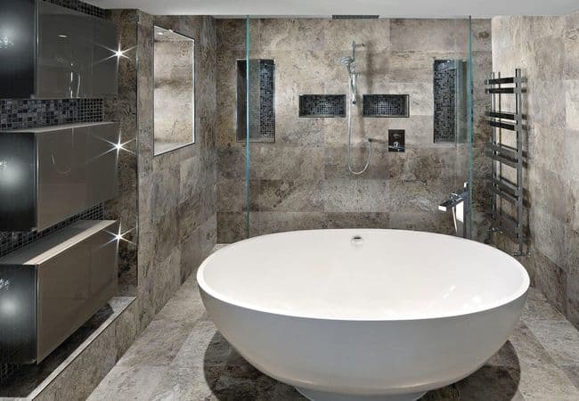 Sapphirus Stone & Tile Travertine Grigio Marble, Sapphirus Stone & Tile