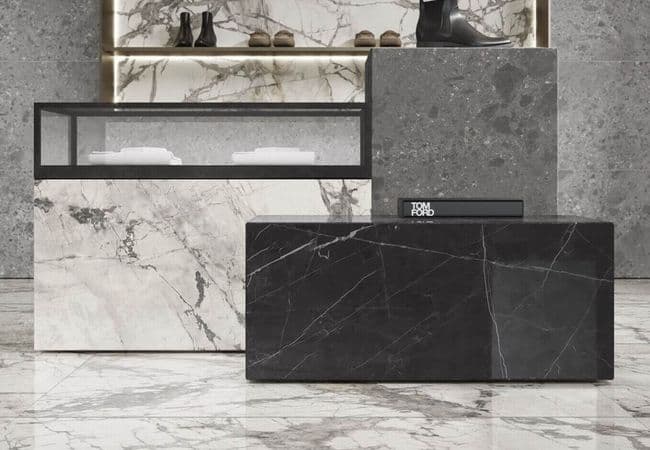 Sapphirus Stone & Tile Arabescato Rectified Porcelain, Sapphirus Stone & Tile