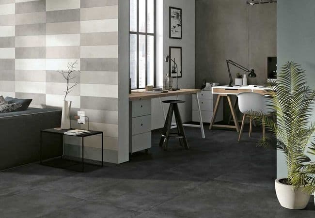 Sapphirus Stone & Tile Ark Black Rectified Porcelain, Sapphirus Stone & Tile
