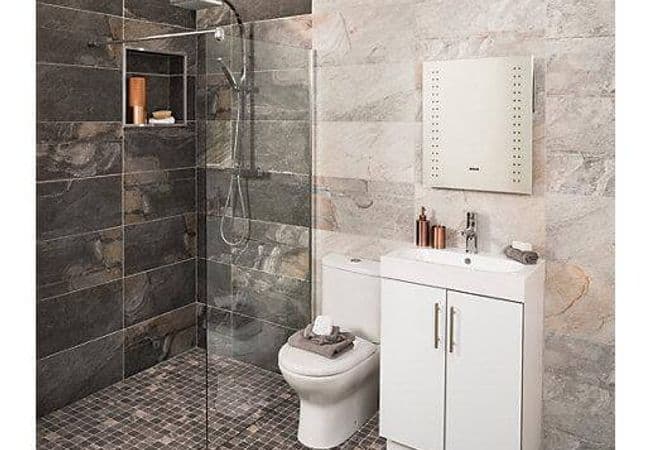 Sapphirus Stone & Tile Aspen Carbon Grey Rectified Porcelain, Sapphirus Stone & Tile