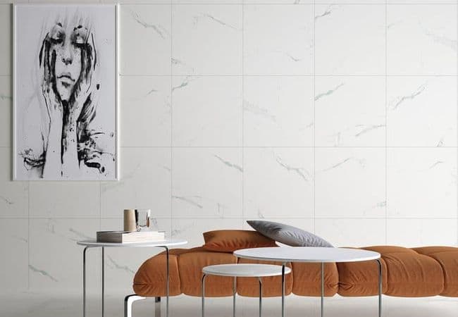 Sapphirus Stone & Tile Bianco River Rectified Porcelain, Sapphirus Stone & Tile