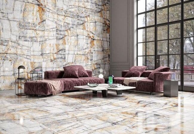 Sapphirus Stone & Tile Blue Jeans Rectified Porcelain, Sapphirus Stone & Tile