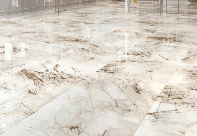 Sapphirus Stone & Tile Calacatta Goldie Rectified Porcelain, Sapphirus Stone & Tile