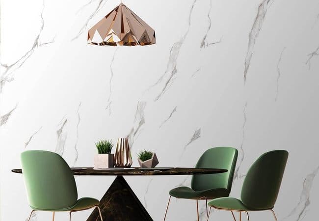Sapphirus Stone & Tile Statuario Rectified Porcelain, Sapphirus Stone & Tile