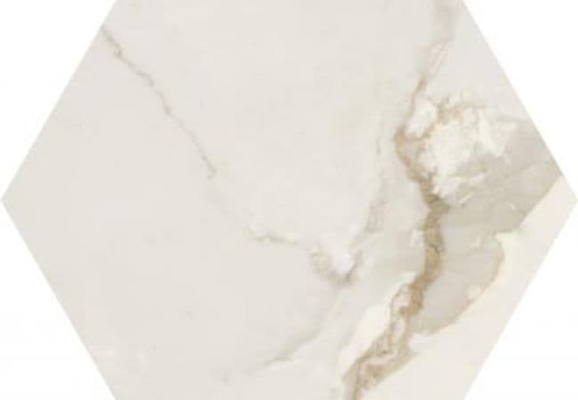 Sarana Tile Azteca Cal Hex Gold, Sarana Tile