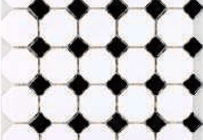 Sarana Tile Porcelain Mosaic Tiles 95091 Wh2, Sarana Tile