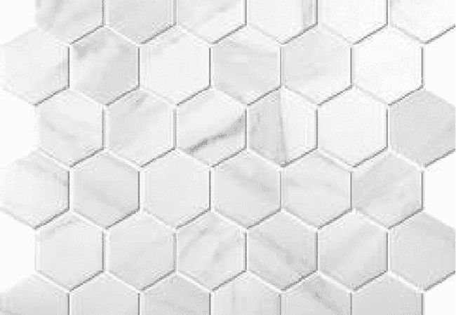 Sarana Tile Trinidad Trinid W1003 Hex, Sarana Tile
