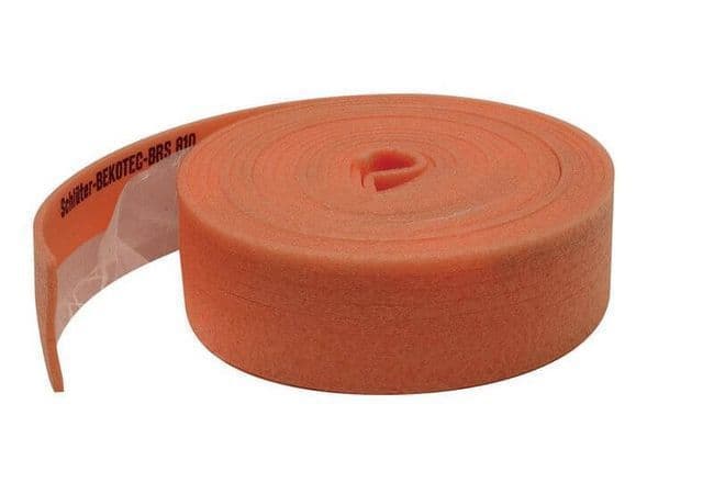 Schluter Bekotec Brsk 4 " X 164 Ft. X 5/16 " Thick Polyethylene Foam Tile Edging Strip, Schluter