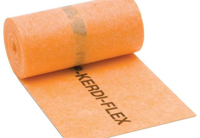 Schluter Kerdi Flex 5" Width Flexible Waterproofing Strip 98' 5" Length 12 Mil Thickness, Schluter