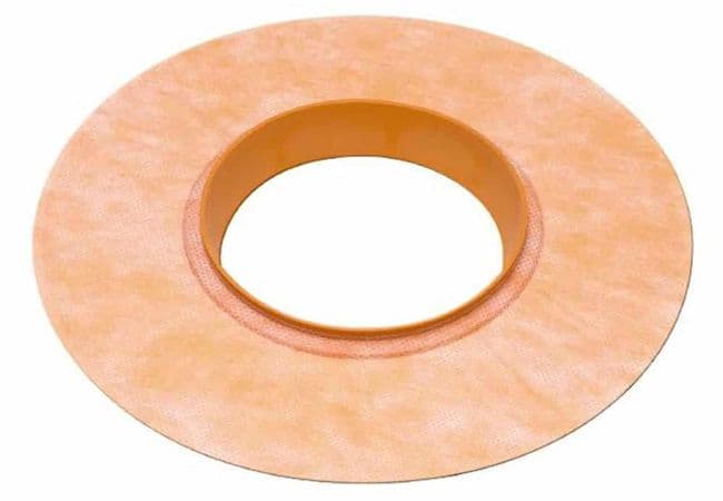 Schluter Kerdi Seal 4 1/2" Opening Valve Seal With Gasket 4 Mil Thickness Pack Of 10, Schluter