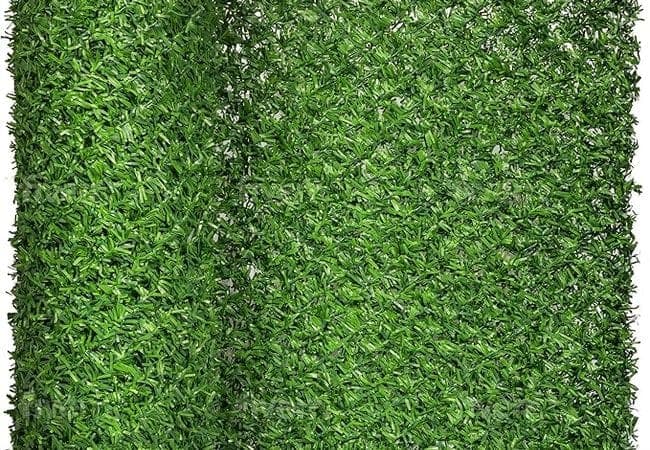Artificial Grass Chainlink Wire Fences 4x32