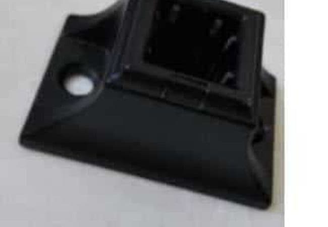 Stair Flat Square Shoes For Iron Baluster 1/2"