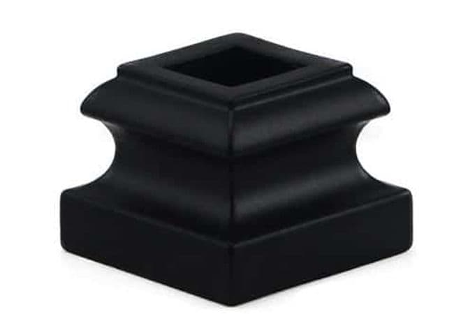 Stair Iron Baluster Shoes 1/2" Flat Shoe With Screw, Squarefoot Flooring