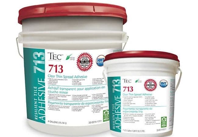 Tec Clear Thin Spread Adhesive, Tec