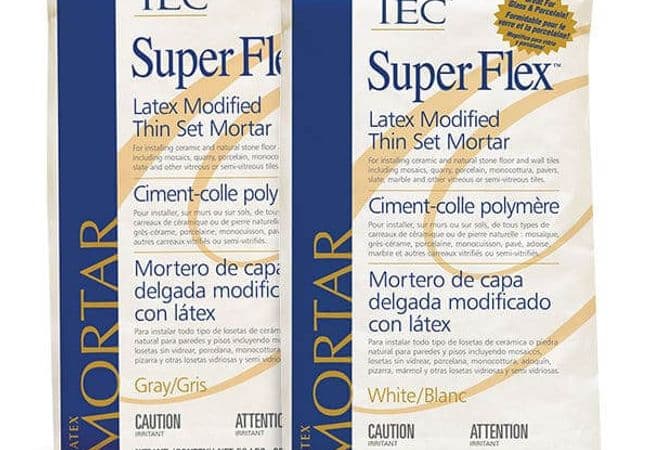 Tec Sturdi Flex Thin Set Mortar 62058, Tec