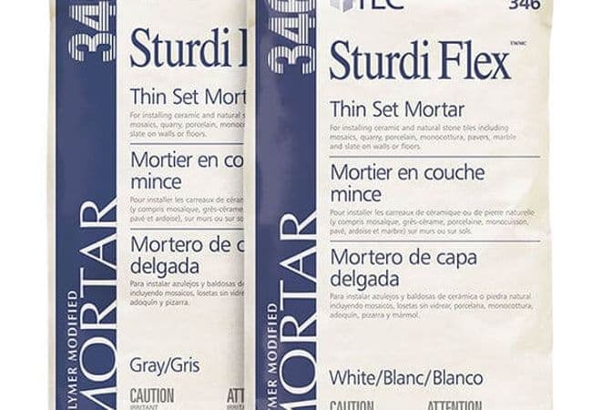 Tec Ultimate 6 Plus Mortar Polymer Modified White Mortar 40 lb ta487, Tec
