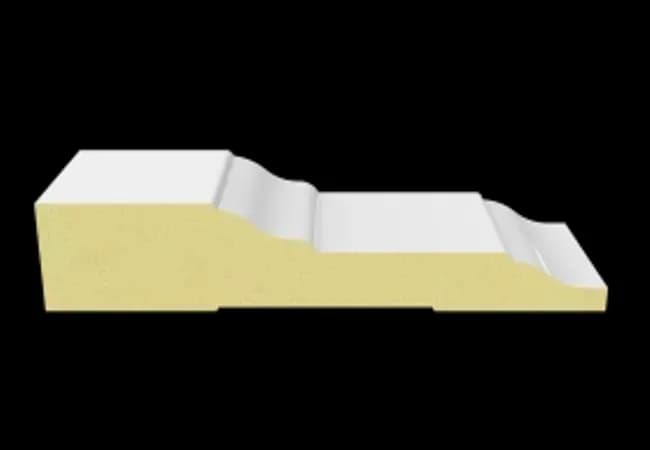 Toucan C-02 MDF Primed Two Steps Casing 3/4" x 3 1/2" x 8', Triforest Flooring