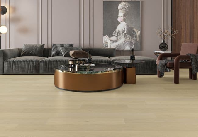 Twelve Oaks Antique Perspective Plus White Oak Golden Straw 6-1/2" x 1/2" Engineered Hardwood, Twelve Oaks Flooring