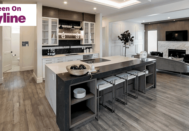Twelve Oaks Antique Perspective Plus White Oak Park Avenue 6-1/2" x 1/2" Engineered Hardwood, Twelve Oaks Flooring