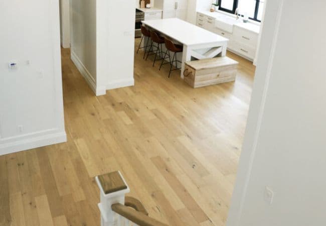 Twelve Oaks Crafters Mission Grande White Oak Corn Silk, Twelve Oaks Flooring